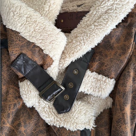 Ci Sono by Cavalini Faux Leather Jacket - Picture 3 of 3